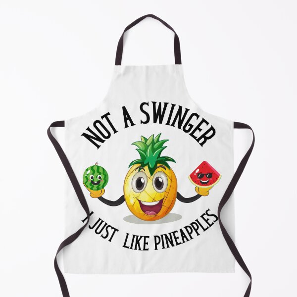 Item preview, Not a Swinger, I Just Like Pineapples designed and sold by leshewle.