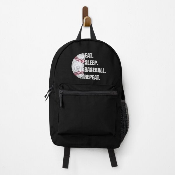 Item preview, Eat Sleep Baseball Repeat Funny Sports Saying designed and sold by uFit.