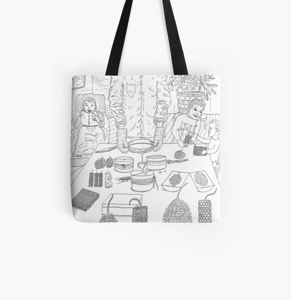 beegarden.works 010 All Over Print Tote Bag