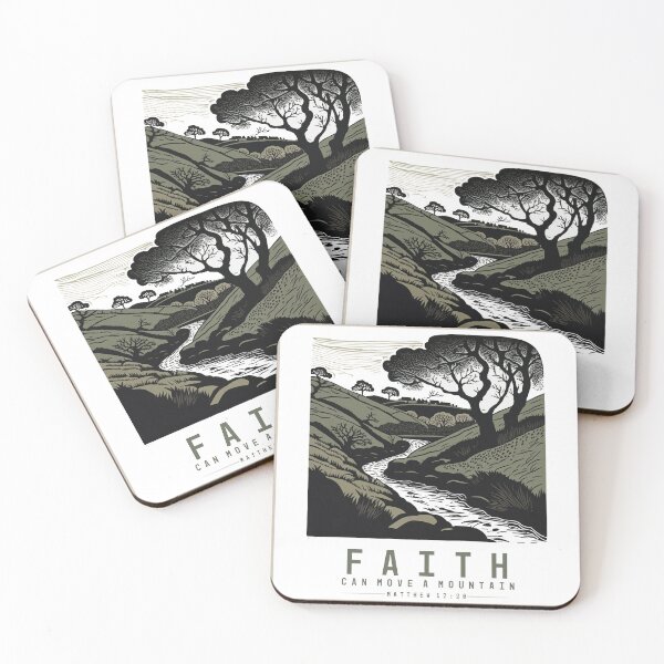 Item preview, Faith Can Move Mountains designed and sold by WideIsTheGate.