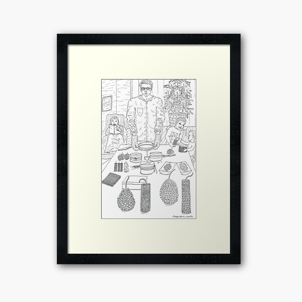 beegarden.works 010 Framed Art Print