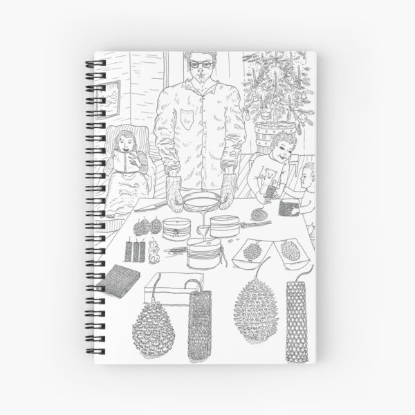 beegarden.works 010 Spiral Notebook
