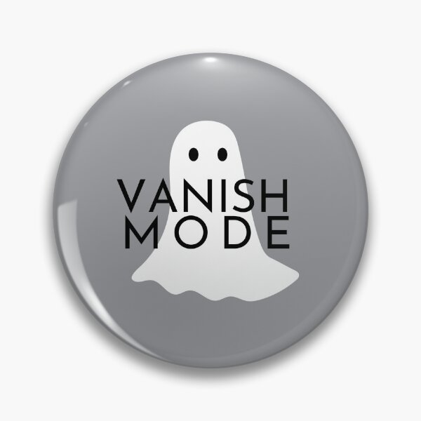 Item preview, Vanish Mode Ghost Design designed and sold by S0CalStudios.