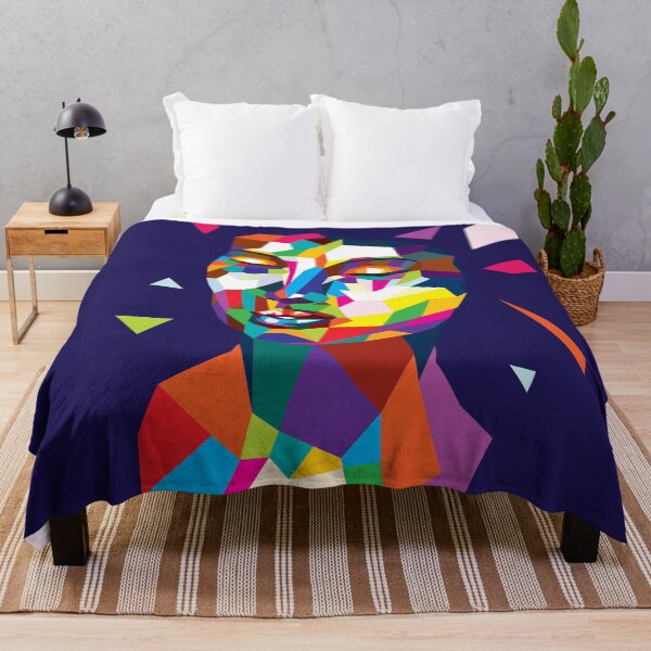 Item preview, Colorful polygonal female head designed and sold by AnnArtshock.