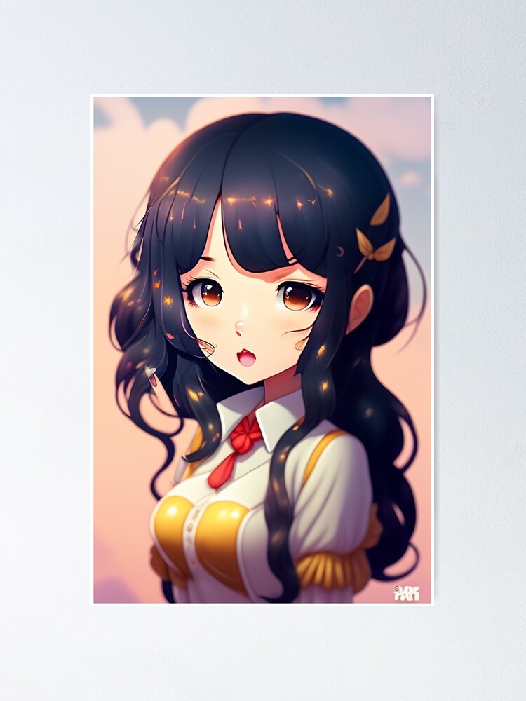 Cute Anime Girl posters & prints by Japanese & Anime - Printler