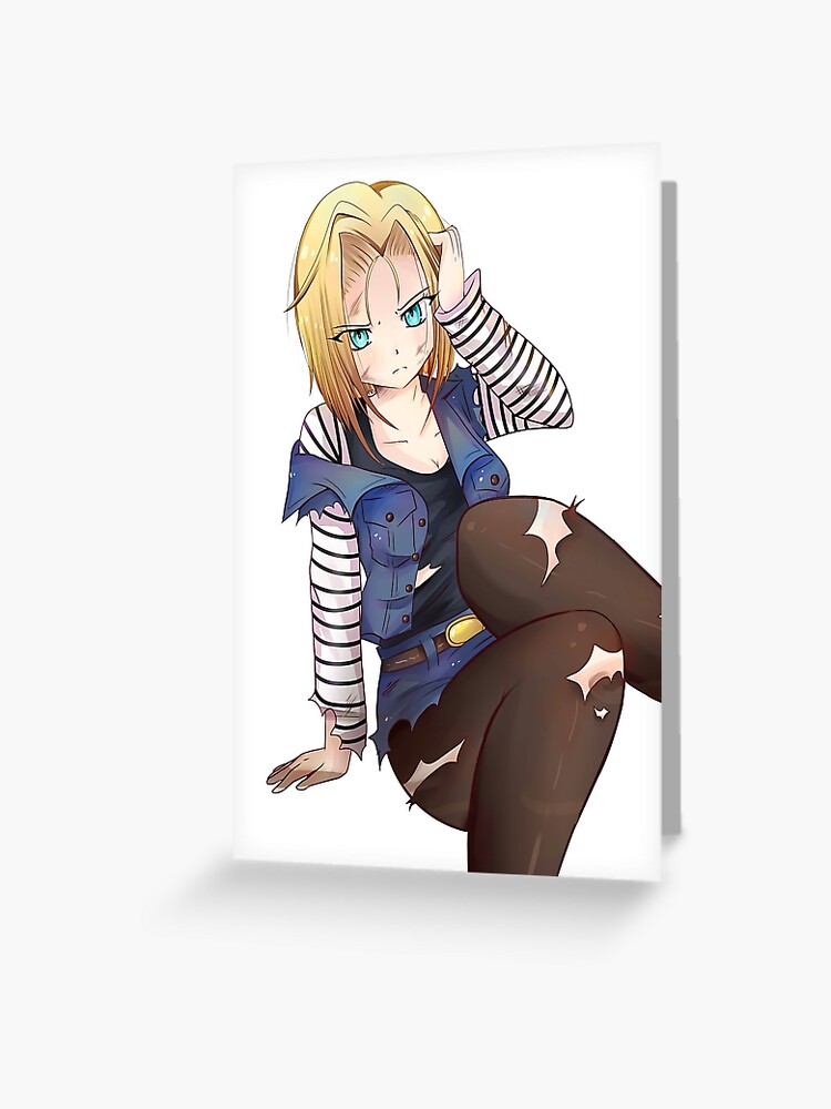 Android 18 Dragon Ball Japanese Poster for Sale by Allenfawnpal