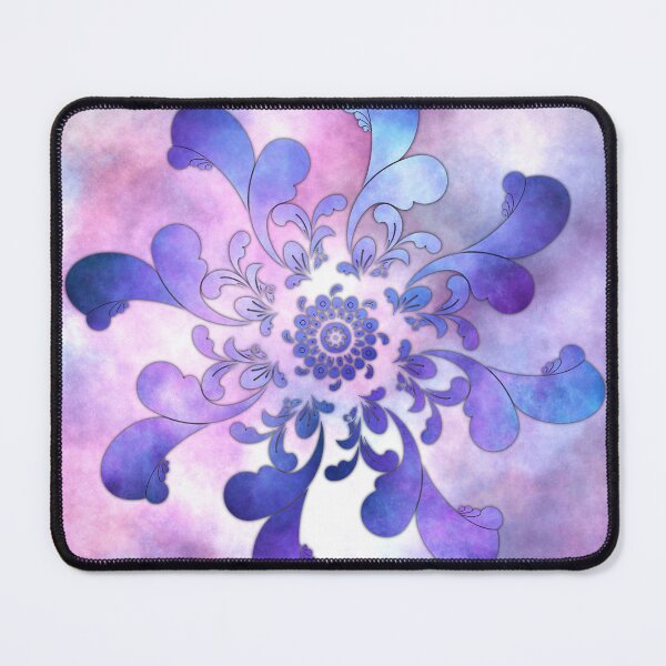 Item preview, Lavender floral mandala designed and sold by Kcinnik.