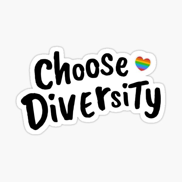 Choose Diversity Pride Fest 2023 Sticker