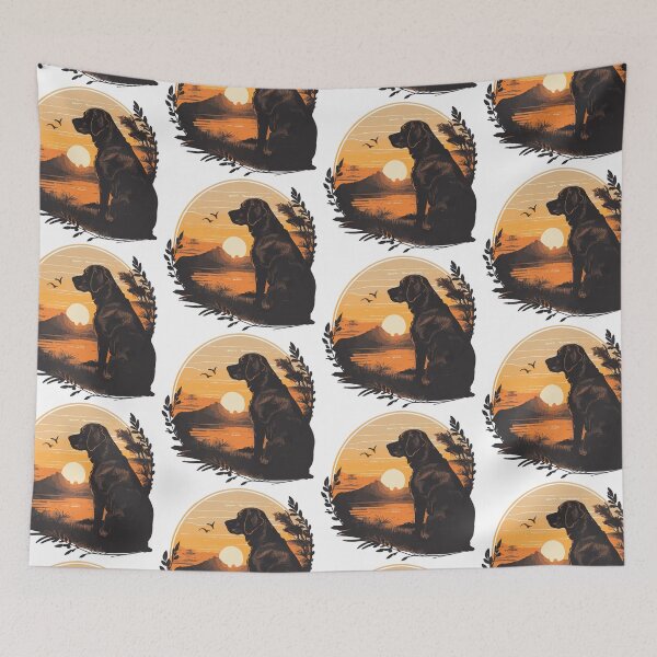 Item preview, Labrador Retriever in Sunset designed and sold by WECreations.