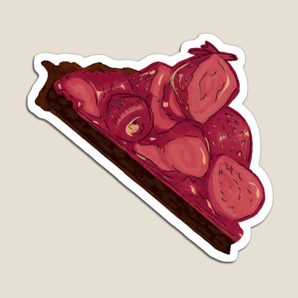 Item preview, Chocolate Strawberry Tart designed and sold by Kyarra-AlyseArt.