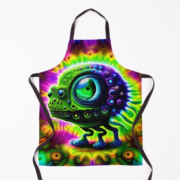 Item preview, alien Green Man Martian Tie Dye designed and sold by Anticulture.