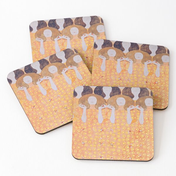 Item preview,  Beethoven Frieze By Gustav Klimt ,Gustav Klimt paintings,Vintage Museum Exhibition, designed and sold by Tamas Das.