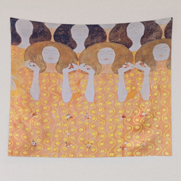 Item preview,  Beethoven Frieze By Gustav Klimt ,Gustav Klimt paintings,Vintage Museum Exhibition, designed and sold by Tamas Das.