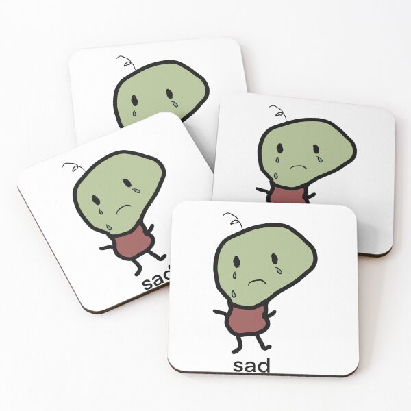 Item preview, Sad alien guy designed and sold by KalesChaos.