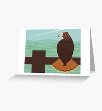 Red-Tailed Hawk Greeting Card