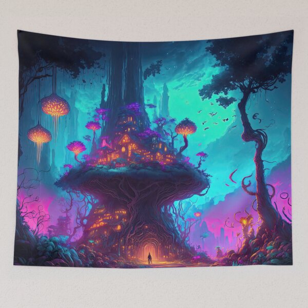 Item preview, Mesmerizing Psychedelic World designed and sold by SeedDesign.