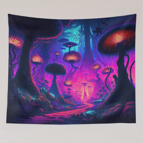 Item preview, Mesmerizing Psychedelic World designed and sold by SeedDesign.