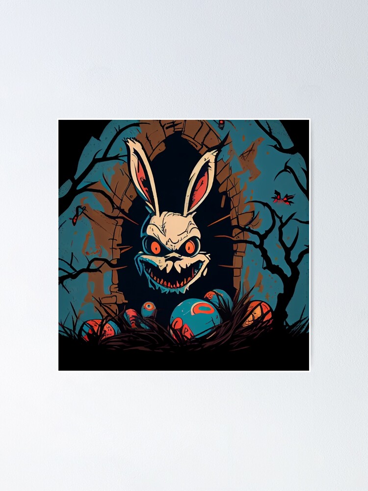 Scary Zombie Rabbit Bunny Funny Easter Horror Movie Fan Gift Journal  Notebook: Composition Notebook For Rabbit Lovers, Rabbit Gift for People  Who Love