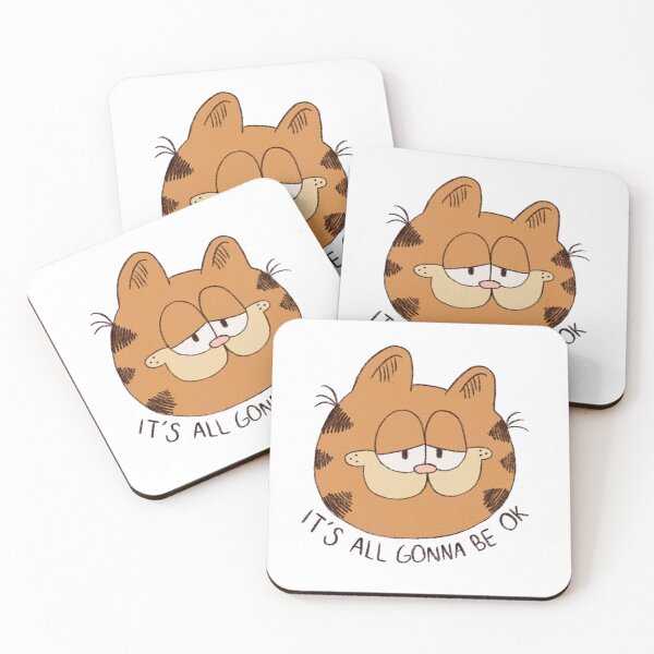 Item preview, Garfield  - It’s All Gonna Be Ok designed and sold by isopodder.