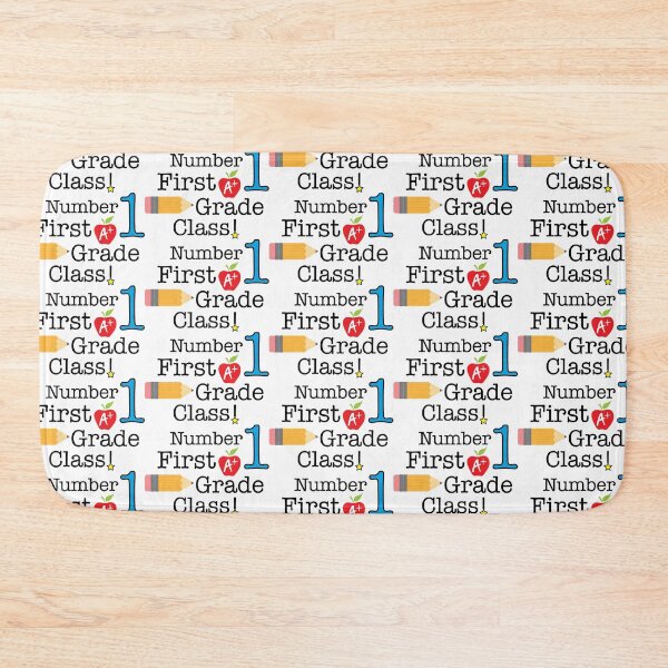 Item preview, NUMBER 1 FIRST GRADE CLASS designed and sold by Sillybear PrintsItAll.