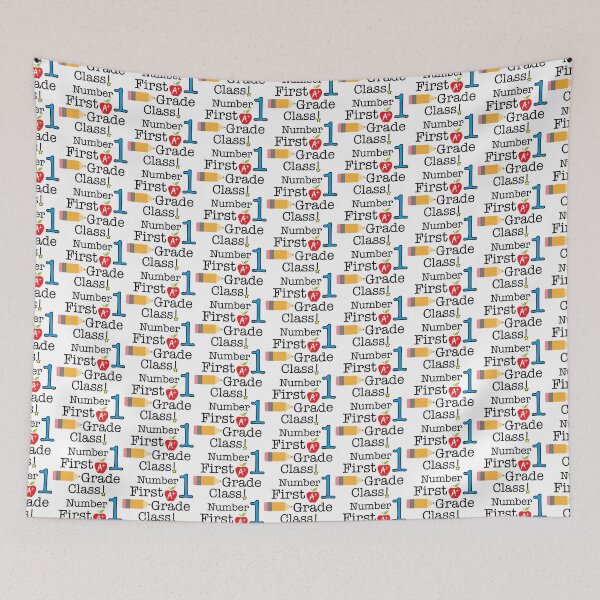 Item preview, NUMBER 1 FIRST GRADE CLASS designed and sold by Sillybear PrintsItAll.