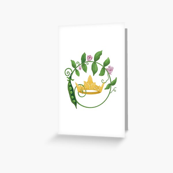 Princess and the Pea Greeting Card