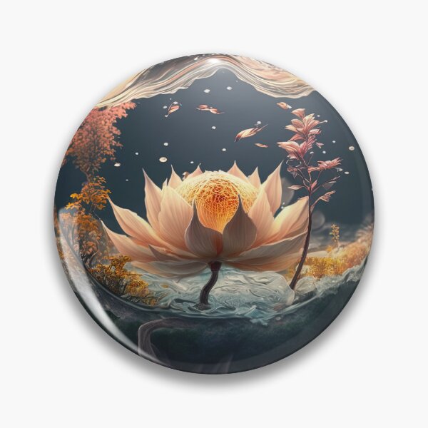 Artikelvorschau, Lotus in the glass tank creative art, fantasy art, idea art 05 entworfen und verkauft von jetaiart.