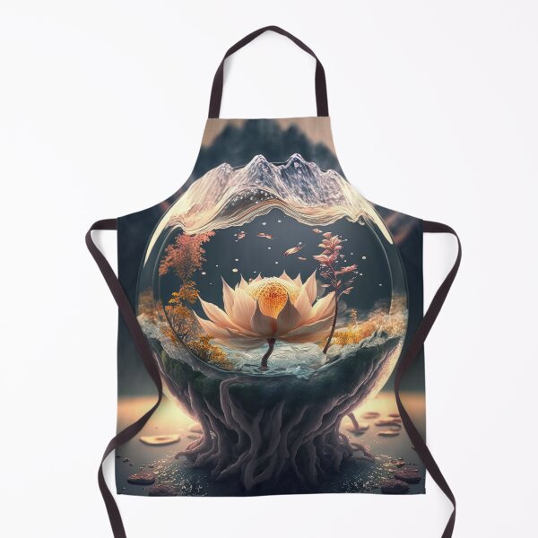 Artikelvorschau, Lotus in the glass tank creative art, fantasy art, idea art 05 entworfen und verkauft von jetaiart.