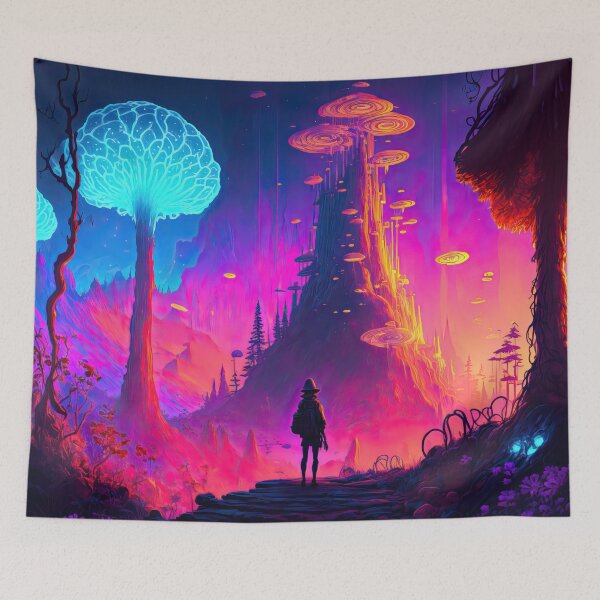 Item preview, Mesmerizing Psychedelic World designed and sold by SeedDesign.