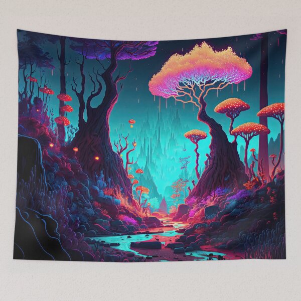 Item preview, Mesmerizing Psychedelic World designed and sold by SeedDesign.