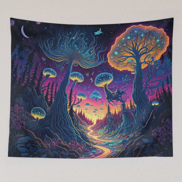 Item preview, Mesmerizing Psychedelic World designed and sold by SeedDesign.