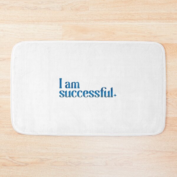 Item preview, I am successful, Affirmation Quote - Inspirational Quote Typography Design designed and sold by angelyara.