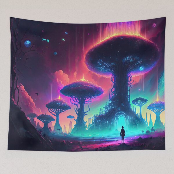 Item preview, Mesmerizing Psychedelic World designed and sold by SeedDesign.