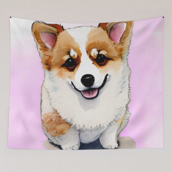 Item preview, Cute Corgi Puppy Art 5Cute Corgi Puppy Art 8 designed and sold by cutiepeupies.