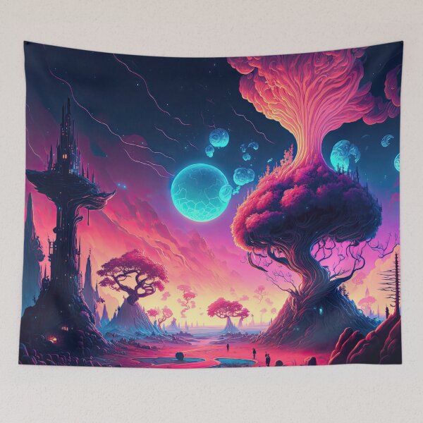 Item preview, Mesmerizing Psychedelic World designed and sold by SeedDesign.