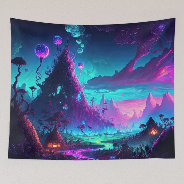 Item preview, Mesmerizing Psychedelic World designed and sold by SeedDesign.