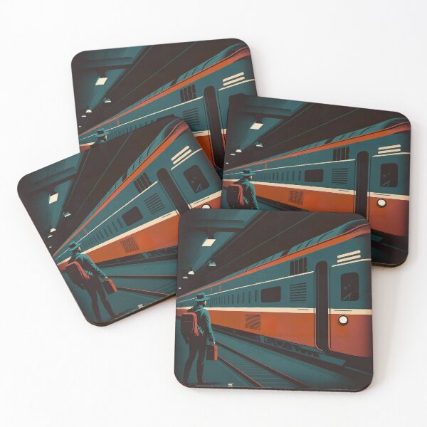 Item preview, The night train designed and sold by Paintograma.