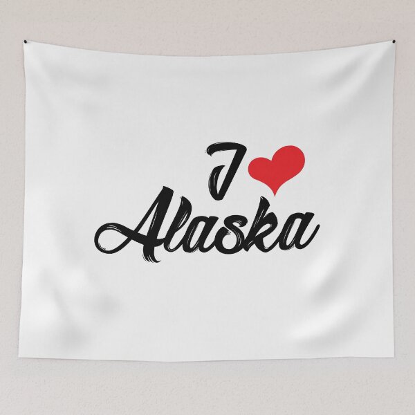 Item preview, I LOVE ALASKA designed and sold by Ultimatedezign.