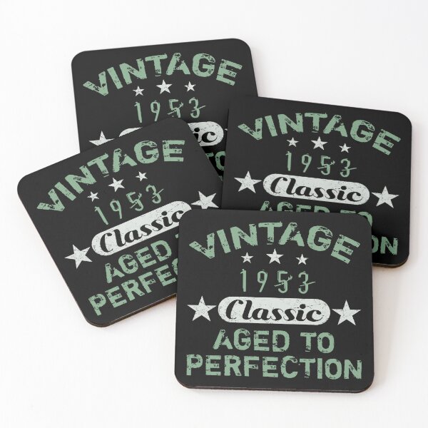 Item preview, Vintage 1953 70th Birthday For Men designed and sold by thepixelgarden.