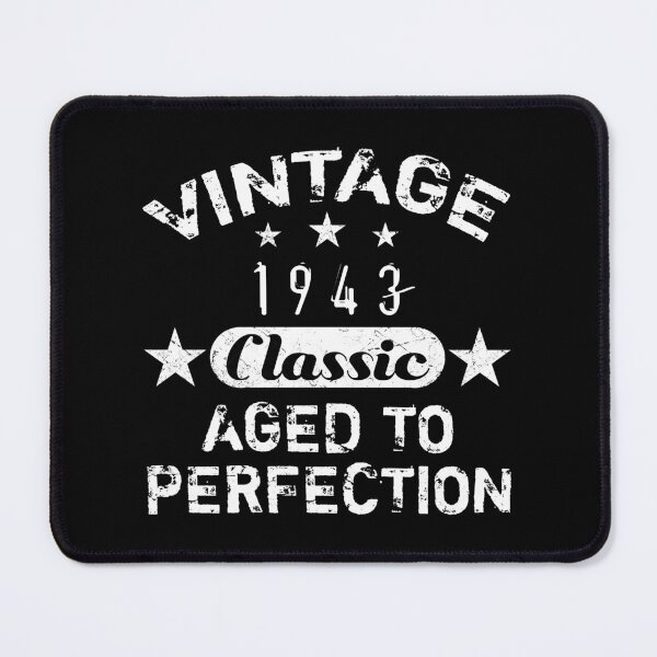 Item preview, Vintage 1943 80th Birthday For Men designed and sold by thepixelgarden.