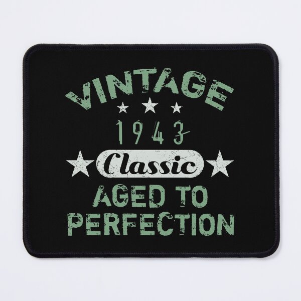 Item preview, Vintage 1943 80th Birthday For Men designed and sold by thepixelgarden.