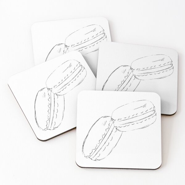Item preview, Pen and Ink Macrons designed and sold by Kyarra-AlyseArt.