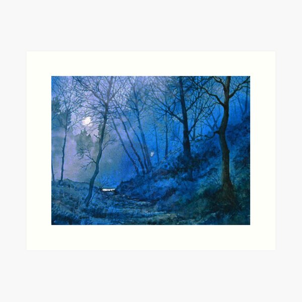 Midsummer Moonlight Art Print