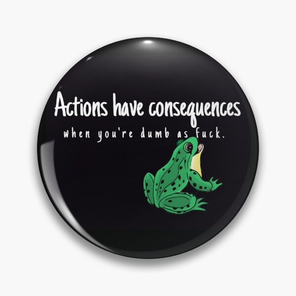 Item preview, Dumb AF frog designed and sold by ThePossumBitch.
