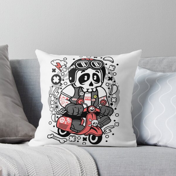 Item preview, Skull Scooter designed and sold by Wear Your Thing.