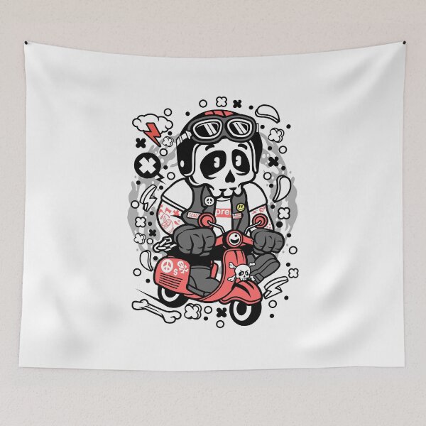 Item preview, Skull Scooter designed and sold by LocalCreative.