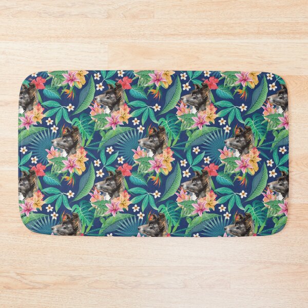 Item preview, Tropical Black White Border Collie 3 designed and sold by lulupetart.