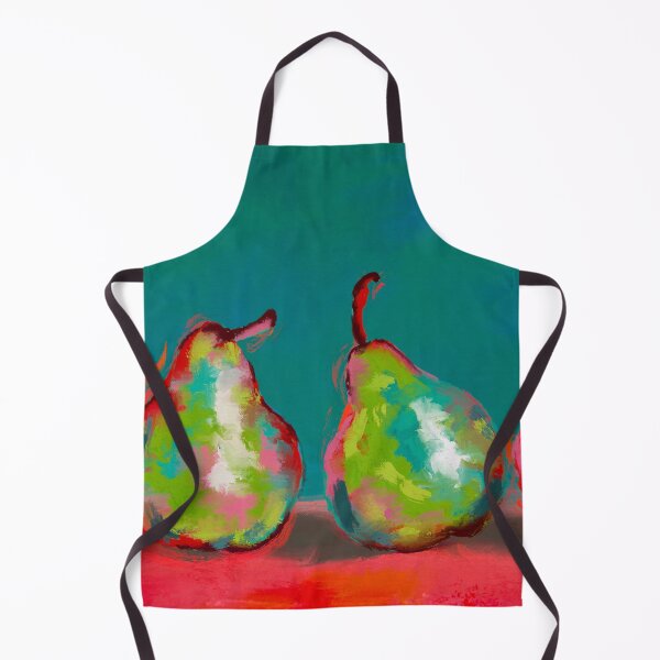Item preview, Pears falling in colors designed and sold by Nora Gad.