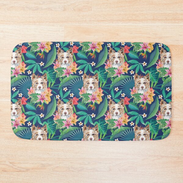 Item preview, Tropical Red Merle Border Collie 4 designed and sold by lulupetart.