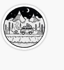 camping van Sticker